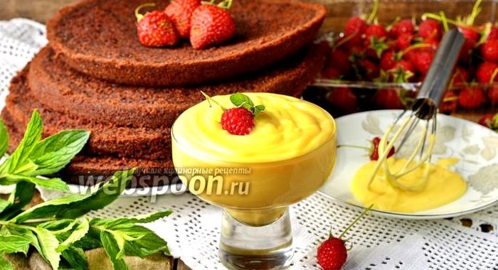 Крем «пломбир» для торта