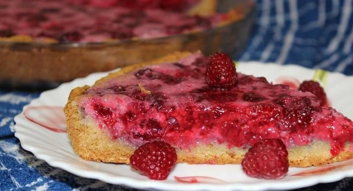 Малиновый пирог