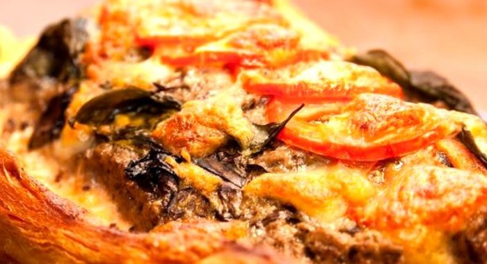 Пирог с семгой