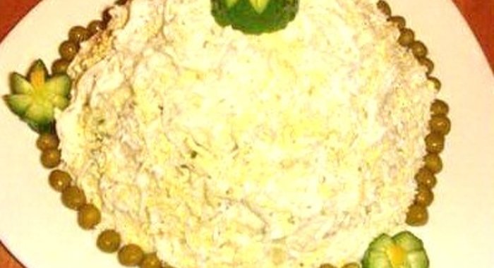 Салат полесский