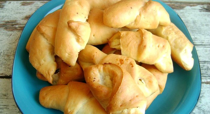Рогалики с творогом
