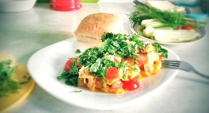 Болгарский омлет миш-маш (Mish-mash)