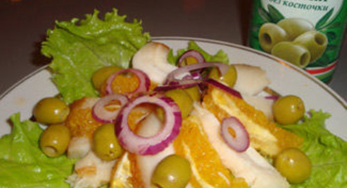 Салат Испанский (рыбный)