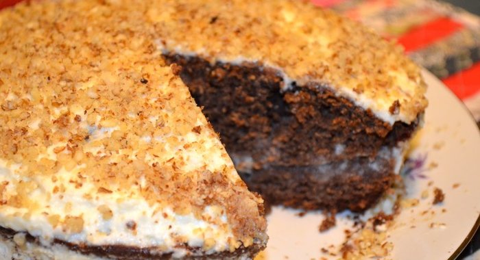 Сибирский черемуховый торт