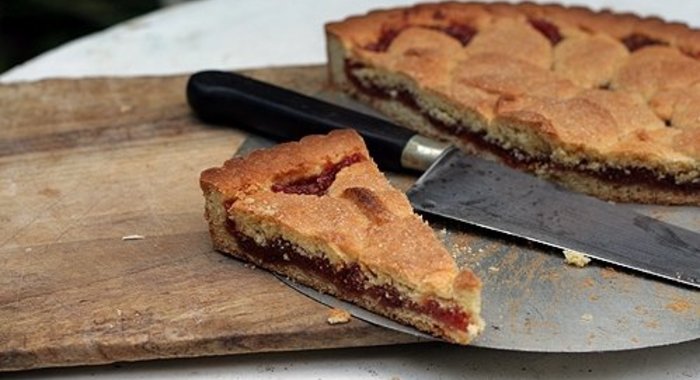 Пирог с повидлом