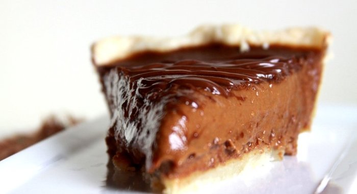 Тройной шоколадный пирог с тыквой