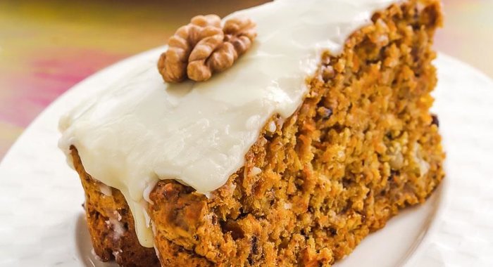 Морковный пирог