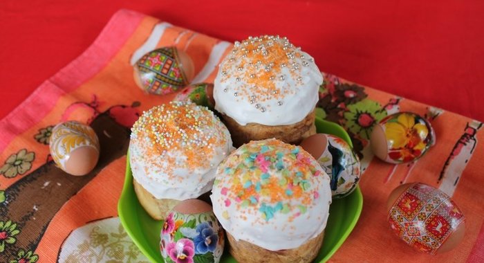 Куличи с апельсиновым вкусом