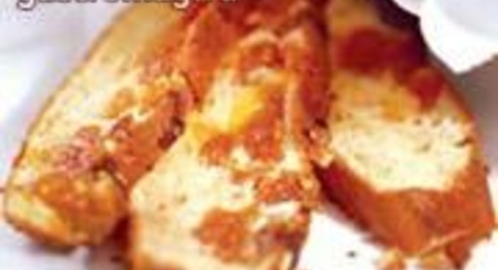 Яичный пирог с курагой