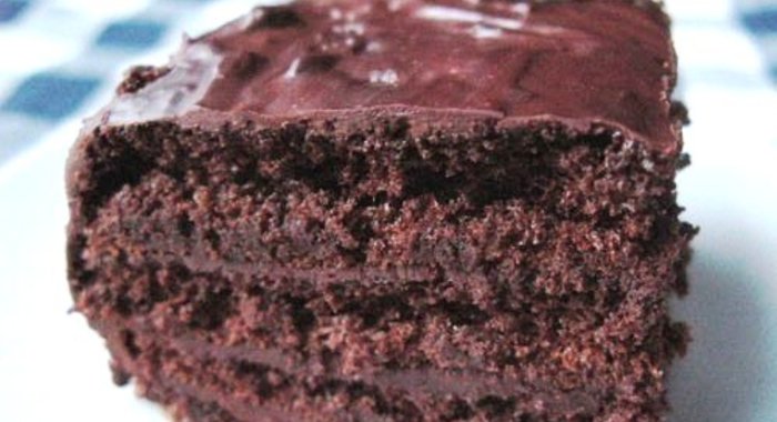 Шоколадный торт без муки