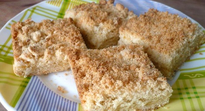 Постный лимонный пирог