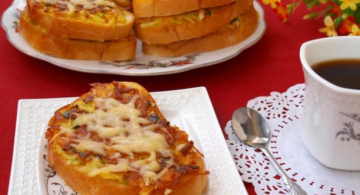 Картофельные гренки с сыром