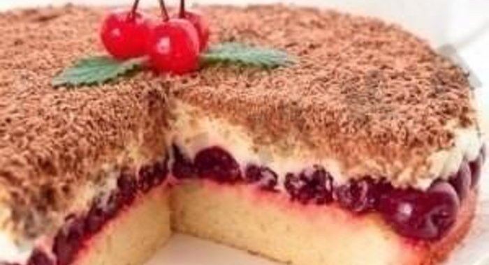 Вишневый пирог Наслаждение