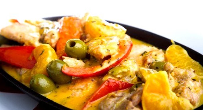 Марокканский салат из лимонов