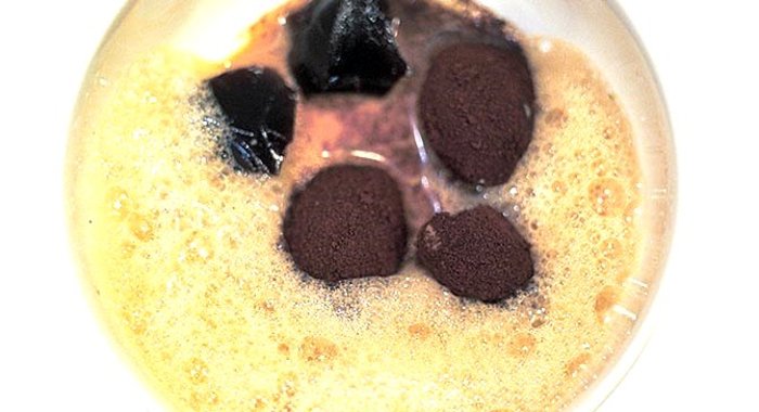 Кофейная панна-котта с желе