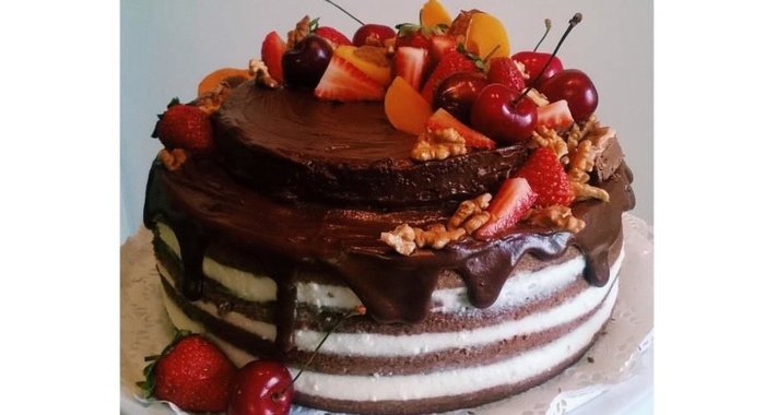 Торт Фруктовая лавина