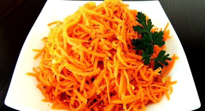 Салат с морковью по-корейски