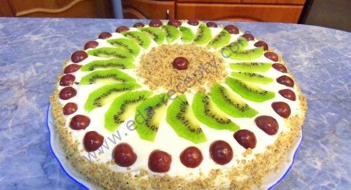 Торт Фруктовая фантазия