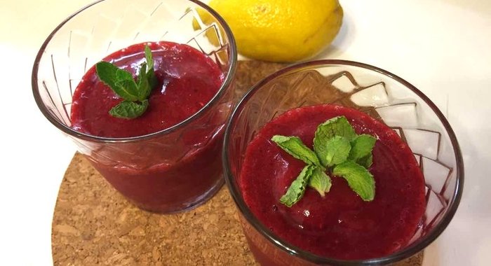 Сорбет «Ягодная бомба»