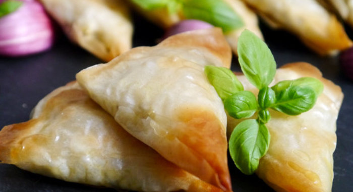Треугольники с фетой и базиликом