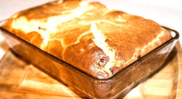 Тесто на кефире с капустой