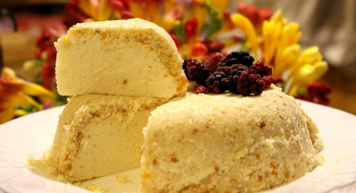 Творожный торт без выпечки