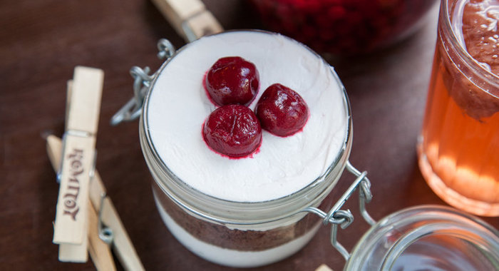 Веррин «Чёрный лес» с острой вишней