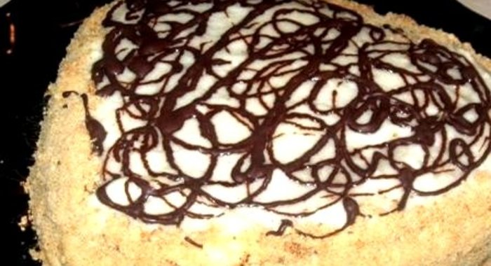 Торт Ароматный медовый