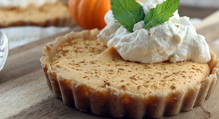 Тыквенный чизкейк без выпечки