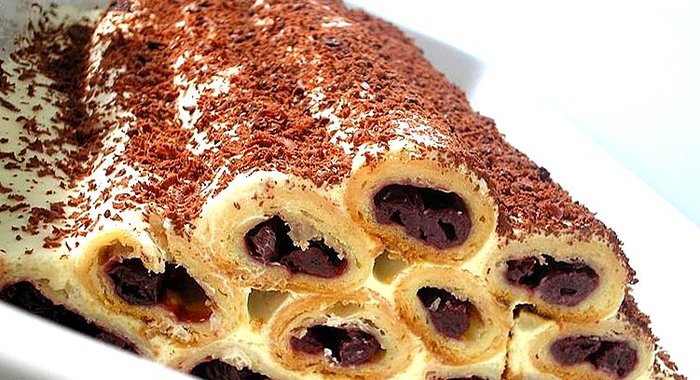 Торт Изба с вишней