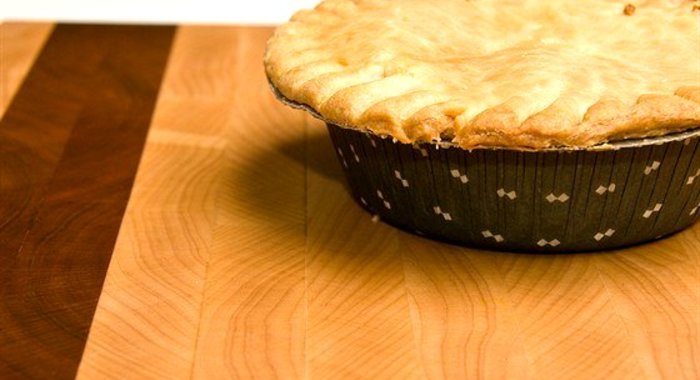 Пирог с мясом и почками