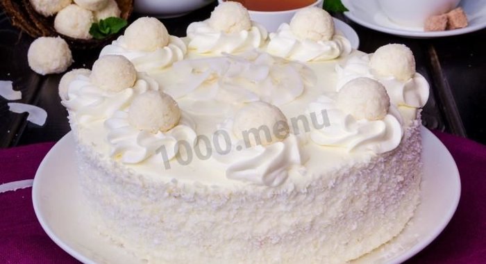 Торт Рафаэлло