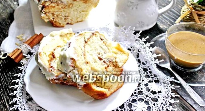 Пирог «Гармошка» с корицей