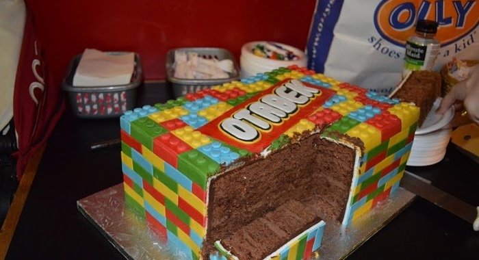 Торт Лего
