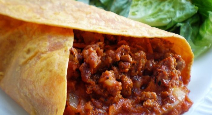 Бурито с мясом