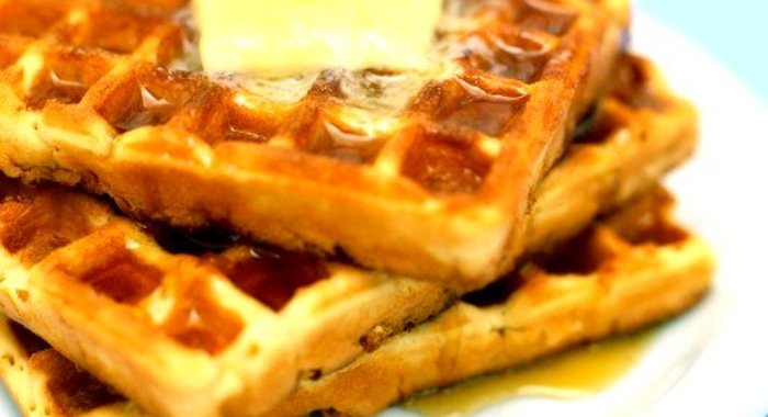 Тыквенно-ореховые вафли