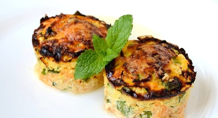 Овощные маффины