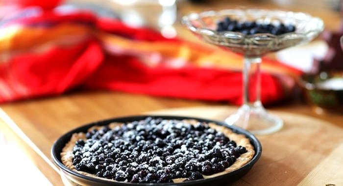 Черничный тарт