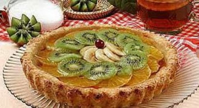 Фруктово-ягодный пирог