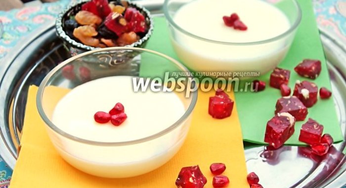 Мухаллеби — молочный пудинг по-турецки