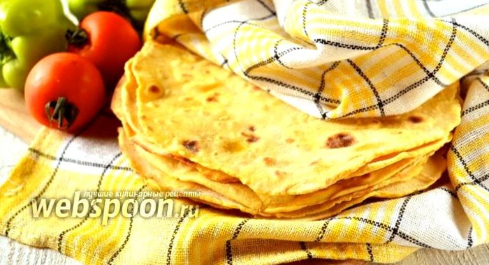 Тортилья из кукурузной муки