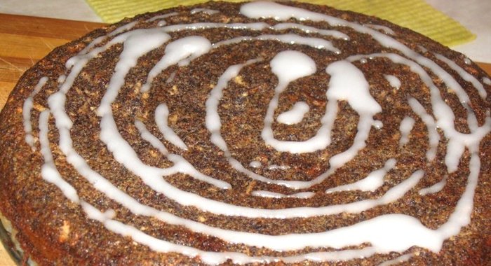 Яблочный пирог без муки