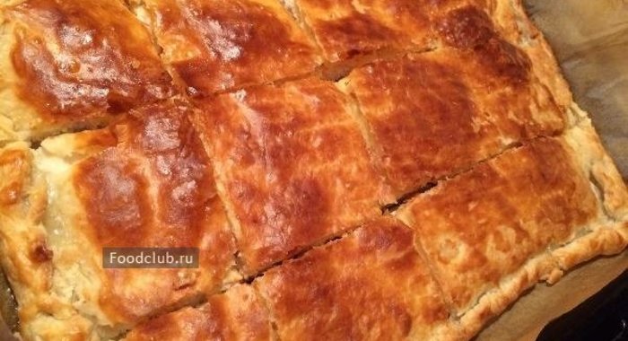 Куриный пирог с сыром