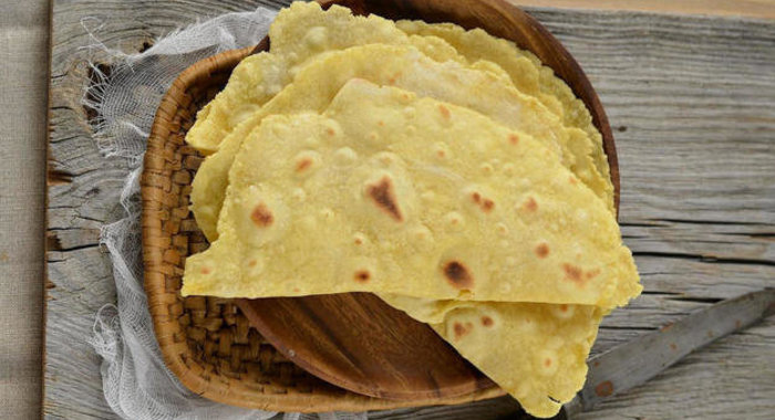 Тортилья из кукурузной и пшеничной муки