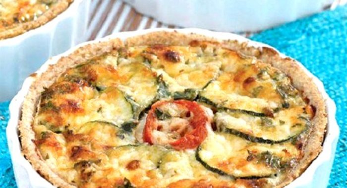 Фланлеты из помидора и кабачка