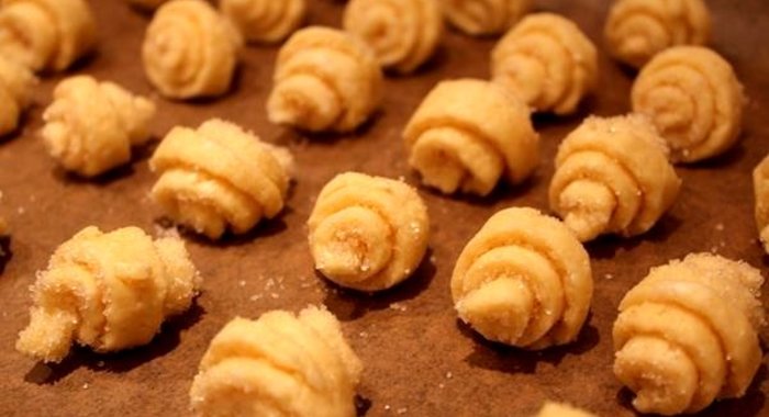 Завитушки из творога