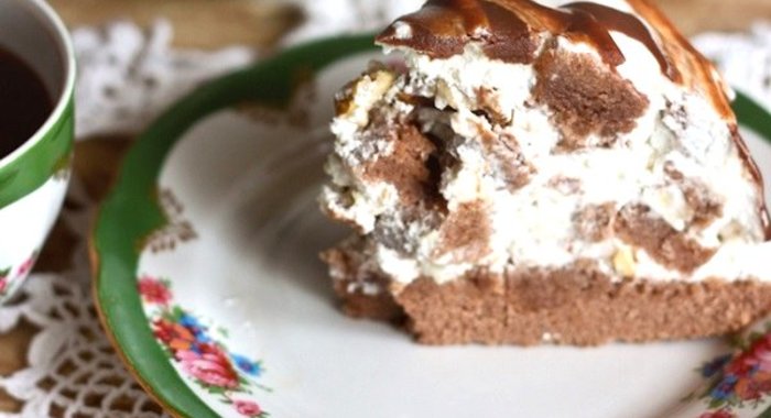 Торт Панчо с ананасами