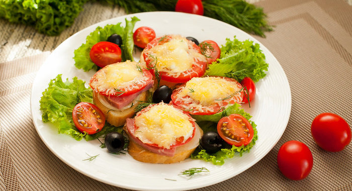 Горячие бутерброды в микроволновке