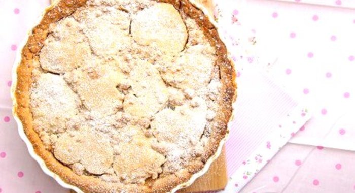 Норвежский миндальный тарт с кардамоном