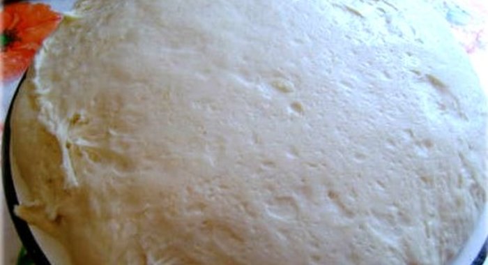 Тесто на кефире с дрожжами